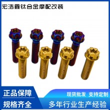 鈦合金M8法蘭內(nèi)外梅花螺釘 廠(chǎng)家現(xiàn)貨鈦合金螺絲