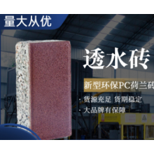 透水荷蘭磚 鄭州廠(chǎng)家供應(yīng)雨水收集 環(huán)保PC仿石盲道井字地面磚現(xiàn)貨